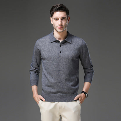 Nils | Cashmere Polo Affärströja